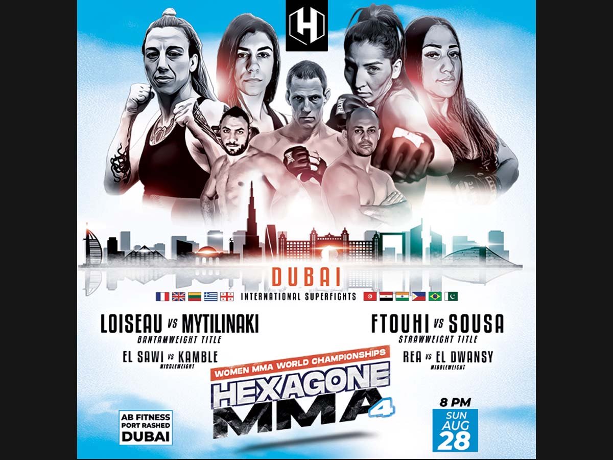 MMA training event at AB Fitness Dubai